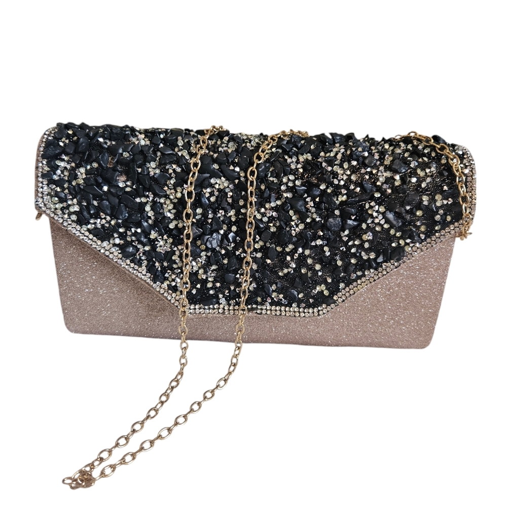 Shungite and Crystal Clutch